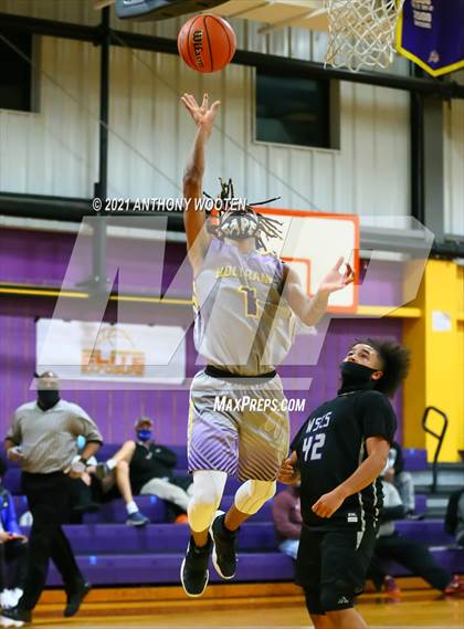 Thumbnail 2 in Winston-Salem Christian vs Word of God Christian Academy (Capital City New Years Showcase) photogallery.