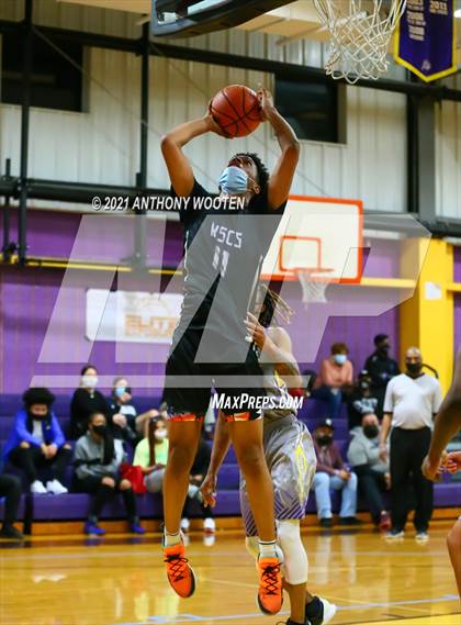 Thumbnail 1 in Winston-Salem Christian vs Word of God Christian Academy (Capital City New Years Showcase) photogallery.