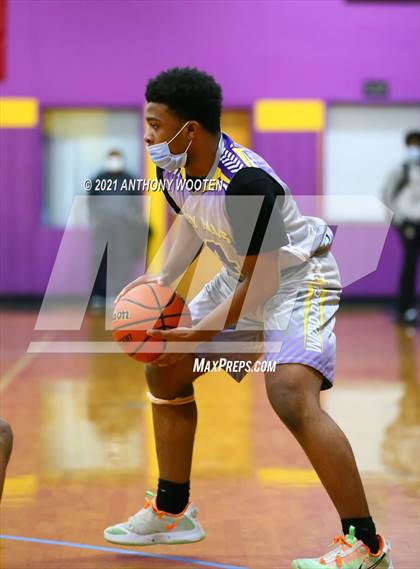 Thumbnail 1 in Winston-Salem Christian vs Word of God Christian Academy (Capital City New Years Showcase) photogallery.