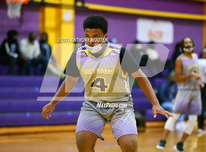 Thumbnail 3 in Winston-Salem Christian vs Word of God Christian Academy (Capital City New Years Showcase) photogallery.