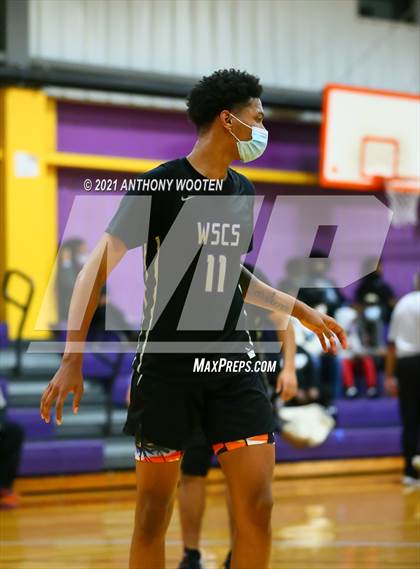 Thumbnail 1 in Winston-Salem Christian vs Word of God Christian Academy (Capital City New Years Showcase) photogallery.