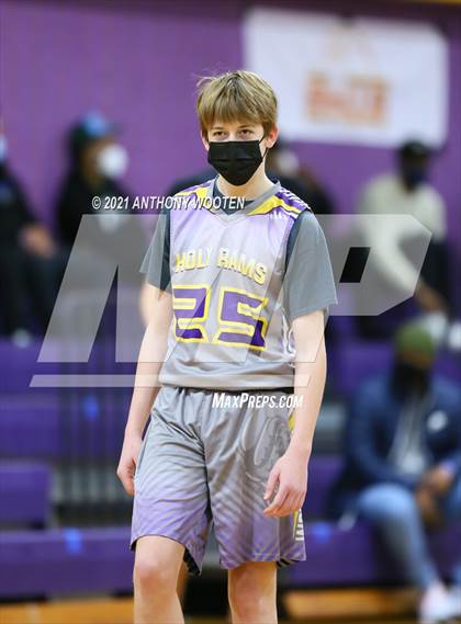 Thumbnail 3 in Winston-Salem Christian vs Word of God Christian Academy (Capital City New Years Showcase) photogallery.