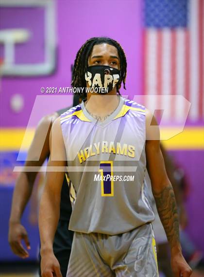 Thumbnail 2 in Winston-Salem Christian vs Word of God Christian Academy (Capital City New Years Showcase) photogallery.
