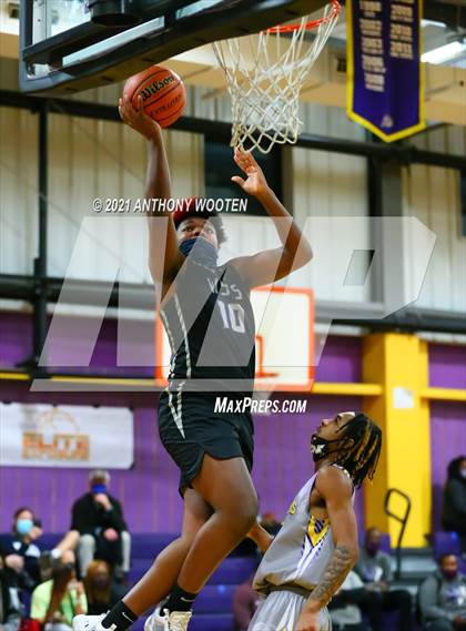 Thumbnail 1 in Winston-Salem Christian vs Word of God Christian Academy (Capital City New Years Showcase) photogallery.