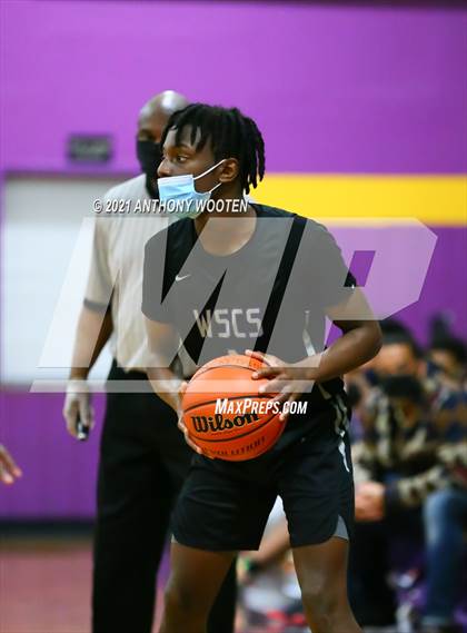 Thumbnail 2 in Winston-Salem Christian vs Word of God Christian Academy (Capital City New Years Showcase) photogallery.