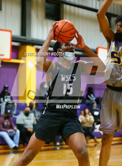 Thumbnail 3 in Winston-Salem Christian vs Word of God Christian Academy (Capital City New Years Showcase) photogallery.