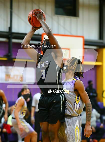 Thumbnail 1 in Winston-Salem Christian vs Word of God Christian Academy (Capital City New Years Showcase) photogallery.