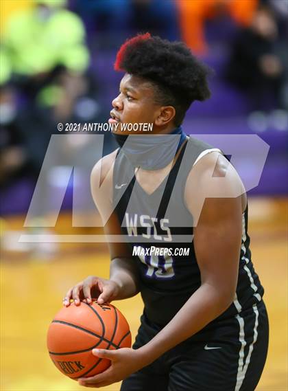 Thumbnail 1 in Winston-Salem Christian vs Word of God Christian Academy (Capital City New Years Showcase) photogallery.