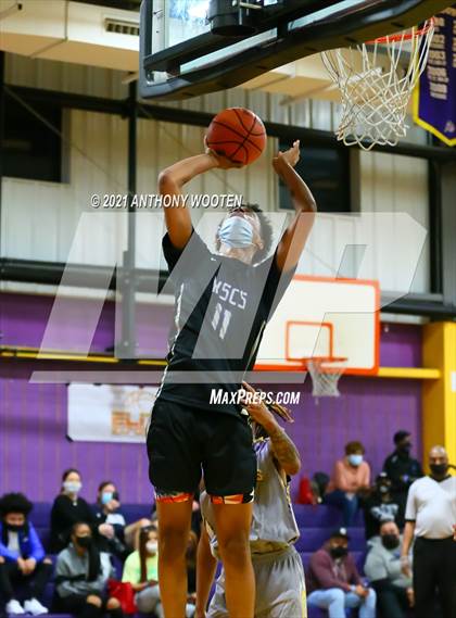 Thumbnail 2 in Winston-Salem Christian vs Word of God Christian Academy (Capital City New Years Showcase) photogallery.