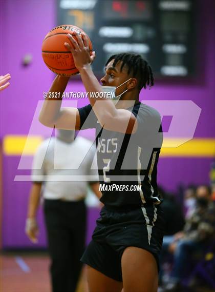 Thumbnail 1 in Winston-Salem Christian vs Word of God Christian Academy (Capital City New Years Showcase) photogallery.