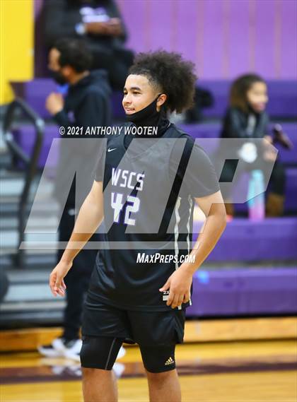Thumbnail 3 in Winston-Salem Christian vs Word of God Christian Academy (Capital City New Years Showcase) photogallery.