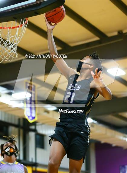 Thumbnail 1 in Winston-Salem Christian vs Word of God Christian Academy (Capital City New Years Showcase) photogallery.