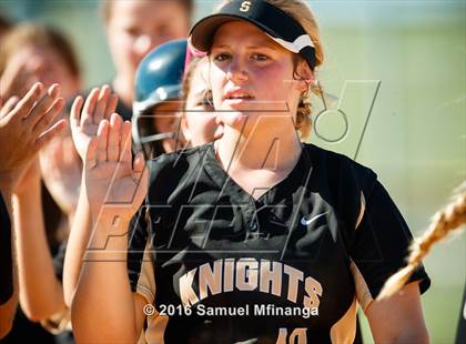 Thumbnail 2 in Hastings vs. Lincoln Southeast (Lincoln Public Schools Softball Classic) photogallery.