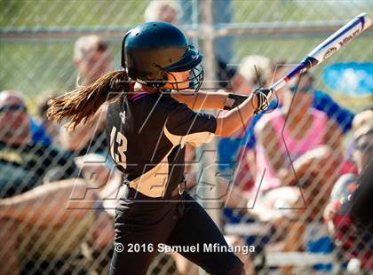 Thumbnail 2 in Hastings vs. Lincoln Southeast (Lincoln Public Schools Softball Classic) photogallery.