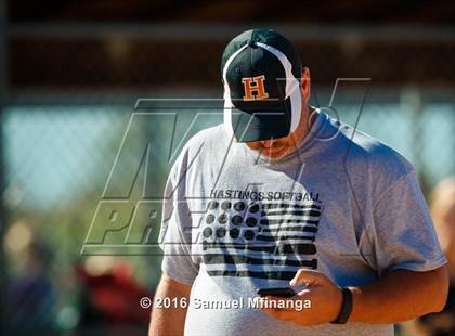 Thumbnail 3 in Hastings vs. Lincoln Southeast (Lincoln Public Schools Softball Classic) photogallery.