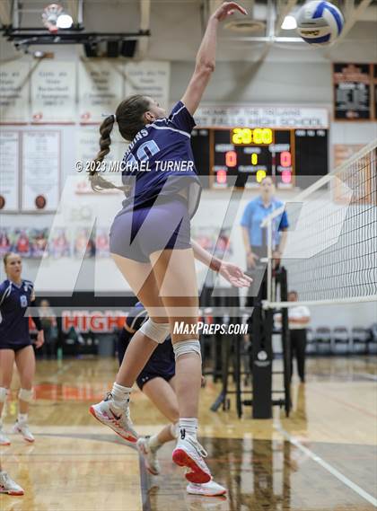 Thumbnail 1 in Twin Falls vs Skyview (IHSAA 4A First Round) photogallery.