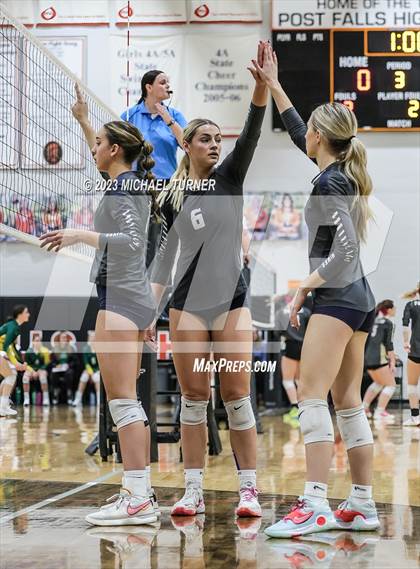 Thumbnail 2 in Twin Falls vs Skyview (IHSAA 4A First Round) photogallery.