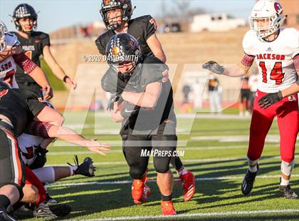 Thumbnail 1 in Platte County vs. Jackson (MSHSAA Class 5 Championship) photogallery.