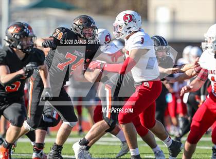 Thumbnail 2 in Platte County vs. Jackson (MSHSAA Class 5 Championship) photogallery.