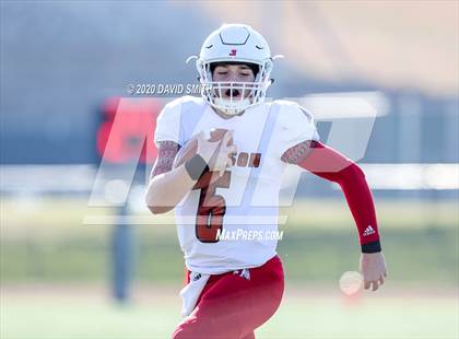 Thumbnail 2 in Platte County vs. Jackson (MSHSAA Class 5 Championship) photogallery.