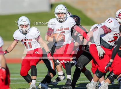 Thumbnail 1 in Platte County vs. Jackson (MSHSAA Class 5 Championship) photogallery.