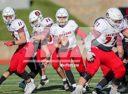 Thumbnail 2 in Platte County vs. Jackson (MSHSAA Class 5 Championship) photogallery.