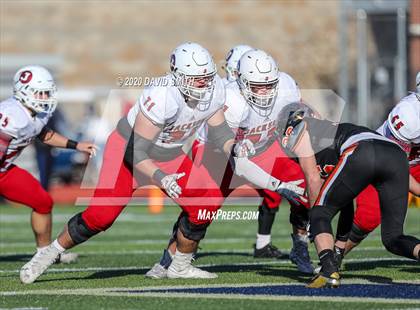 Thumbnail 1 in Platte County vs. Jackson (MSHSAA Class 5 Championship) photogallery.