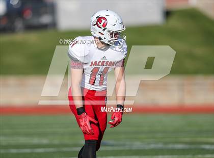 Thumbnail 2 in Platte County vs. Jackson (MSHSAA Class 5 Championship) photogallery.