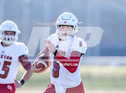 Thumbnail 3 in Platte County vs. Jackson (MSHSAA Class 5 Championship) photogallery.