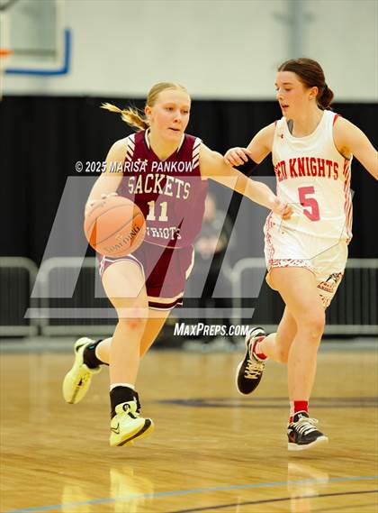 Thumbnail 1 in Sackets Harbor Central vs LaFargville (NYSPHSAA Section III Sectional FINALS Class D) photogallery.