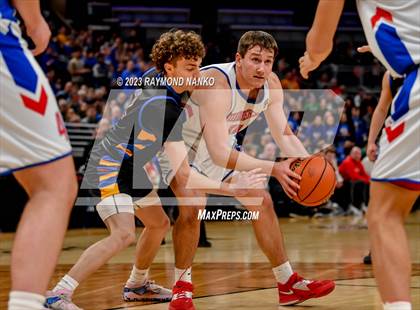 Thumbnail 3 in Linton-Stockton v Ft Wayne Blackhawk Christian (IHSAA 2A Final)  photogallery.