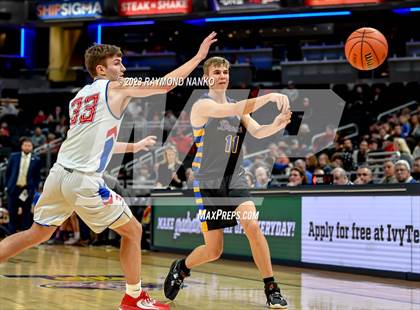 Thumbnail 2 in Linton-Stockton v Ft Wayne Blackhawk Christian (IHSAA 2A Final)  photogallery.