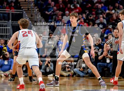 Thumbnail 3 in Linton-Stockton v Ft Wayne Blackhawk Christian (IHSAA 2A Final)  photogallery.