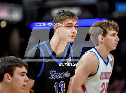 Thumbnail 3 in Linton-Stockton v Ft Wayne Blackhawk Christian (IHSAA 2A Final)  photogallery.