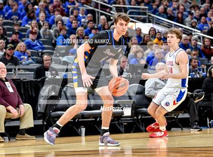 Thumbnail 1 in Linton-Stockton v Ft Wayne Blackhawk Christian (IHSAA 2A Final)  photogallery.