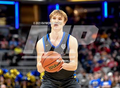 Thumbnail 3 in Linton-Stockton v Ft Wayne Blackhawk Christian (IHSAA 2A Final)  photogallery.
