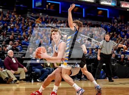 Thumbnail 3 in Linton-Stockton v Ft Wayne Blackhawk Christian (IHSAA 2A Final)  photogallery.