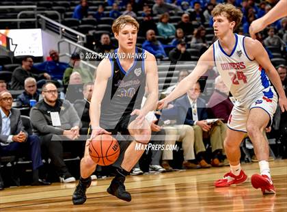 Thumbnail 1 in Linton-Stockton v Ft Wayne Blackhawk Christian (IHSAA 2A Final)  photogallery.