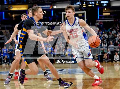 Thumbnail 2 in Linton-Stockton v Ft Wayne Blackhawk Christian (IHSAA 2A Final)  photogallery.