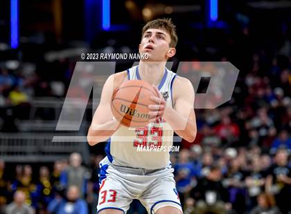 Thumbnail 1 in Linton-Stockton v Ft Wayne Blackhawk Christian (IHSAA 2A Final)  photogallery.