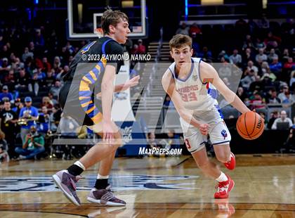 Thumbnail 1 in Linton-Stockton v Ft Wayne Blackhawk Christian (IHSAA 2A Final)  photogallery.