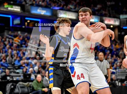 Thumbnail 1 in Linton-Stockton v Ft Wayne Blackhawk Christian (IHSAA 2A Final)  photogallery.