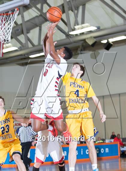 Thumbnail 3 in William Penn Charter vs Blair (Boardwalk Basketball Classic) photogallery.