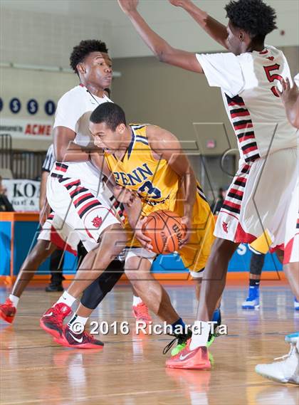 Thumbnail 2 in William Penn Charter vs Blair (Boardwalk Basketball Classic) photogallery.