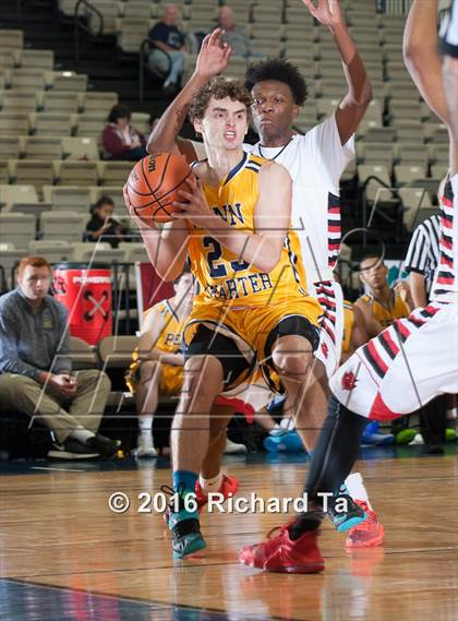 Thumbnail 3 in William Penn Charter vs Blair (Boardwalk Basketball Classic) photogallery.