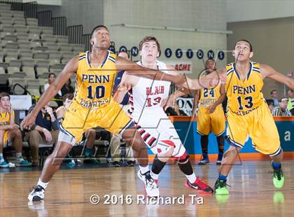 Thumbnail 1 in William Penn Charter vs Blair (Boardwalk Basketball Classic) photogallery.