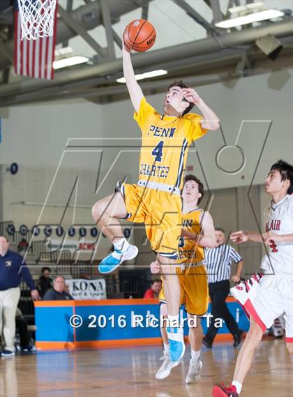 Thumbnail 1 in William Penn Charter vs Blair (Boardwalk Basketball Classic) photogallery.