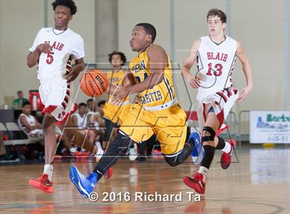 Thumbnail 1 in William Penn Charter vs Blair (Boardwalk Basketball Classic) photogallery.