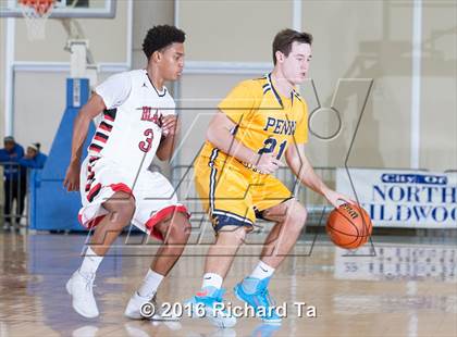 Thumbnail 3 in William Penn Charter vs Blair (Boardwalk Basketball Classic) photogallery.