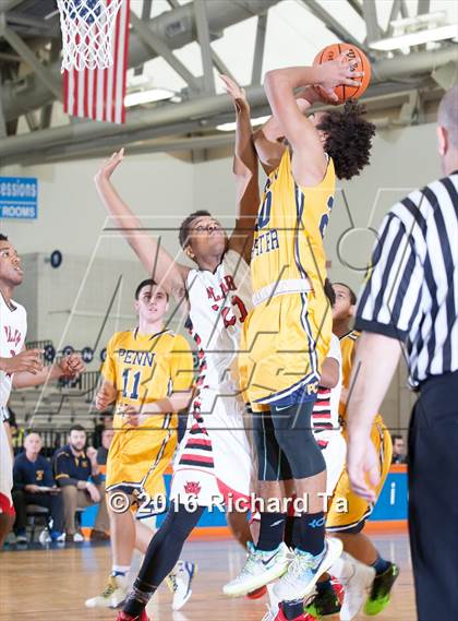 Thumbnail 2 in William Penn Charter vs Blair (Boardwalk Basketball Classic) photogallery.